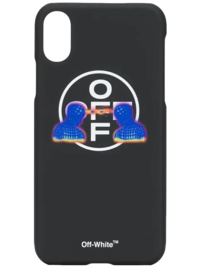 Off-white Thermo Man Iphone X Case In Black