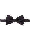 Dolce & Gabbana Adjustable Bow Tie In Black