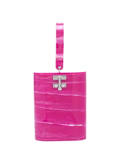 Edie Parker Oval Bag - Rosa In Pink