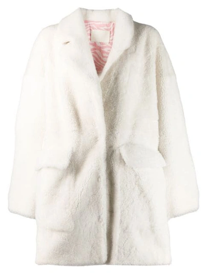 Drome Cocoon Coat In White