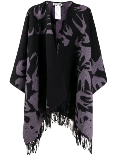 Mcq By Alexander Mcqueen Swallow Swarm Coverup In Black