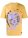 Mcq By Alexander Mcqueen Visions Graphic Print T-shirt In Yellow