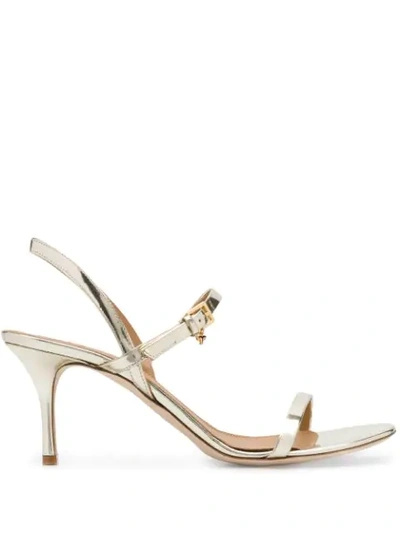 Tory Burch Strappy Sandals In Gold