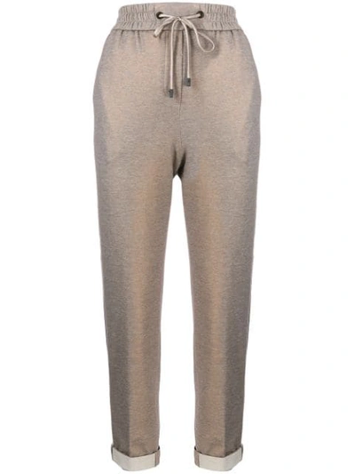 Peserico Tapered Trousers - Neutrals