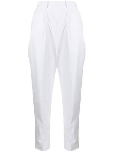 Peserico Slim-fit Trousers - White