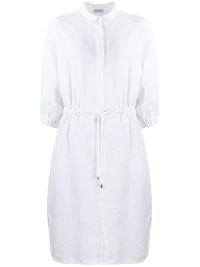 Peserico Mittellanges Hemdkleid - Weiss In White
