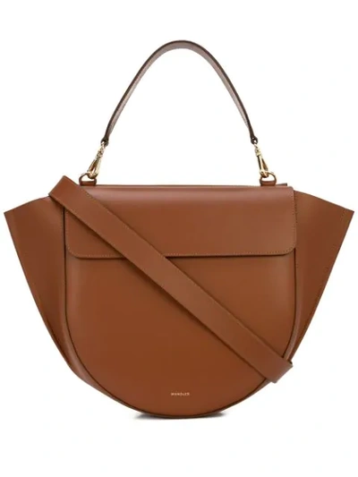 Wandler Hortensia Shoulder Bag In Brown