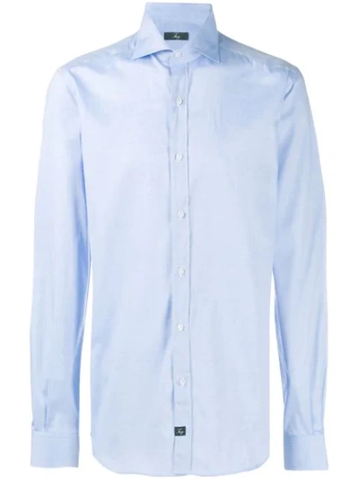 Fay Classic Shirt In Blue