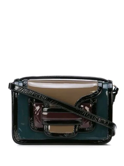 Pierre Hardy Alpha Shoulder Bag In Black