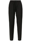 Givenchy Tapered Trousers In Black