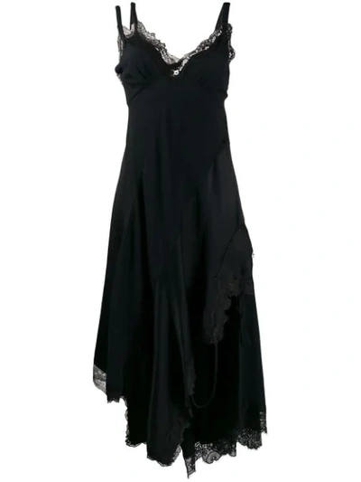 monse asymmetrical floral dress Lovely Vintage Betsy Johnson Velvet Rose Bias Cut Dress / Sz Medium –  Xtabay Vintage main image 1