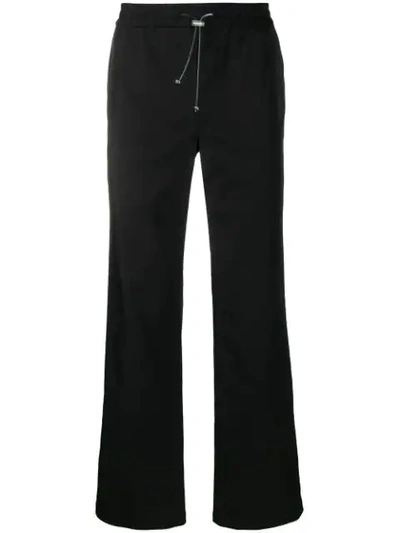 Wwwm Drawstring Trousers In Black