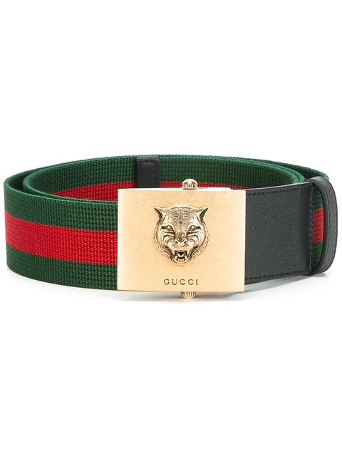 gucci tiger buckle belt