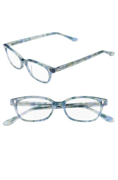 Corinne Mccormack 'cyd' 50mm Reading Glasses - Blue/ Green