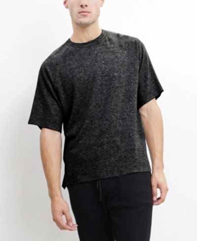 Coin Men's Ultra Soft Lightweight Short-sleeve T-shirt In Charcoal