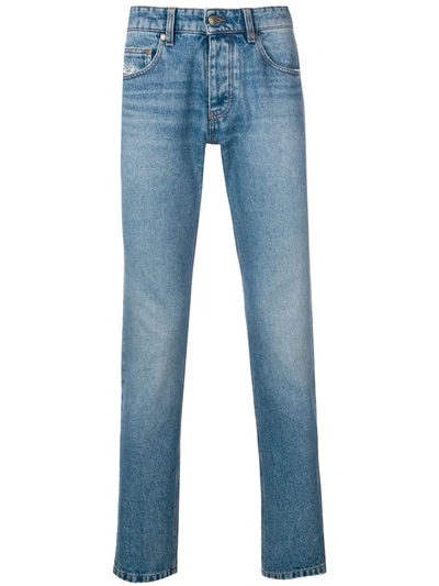 Ami Alexandre Mattiussi Ami Fit 5 Pockets Jeans In Blue