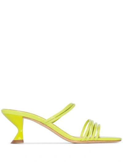 Kalda Simon 45mm Strappy Sandals In Green