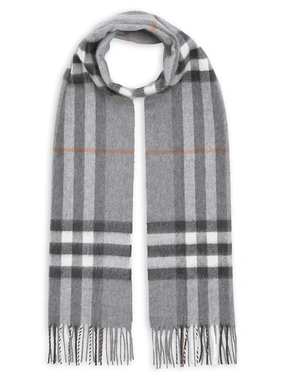 Burberry classic giant check cashmere clearance scarf