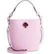 Kate Spade Suzy Small Leather Bucket Bag - Pink In Sweet Pea