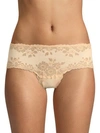 Cosabella Women's Italia Seamless Lace Hotpants In Ivory