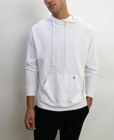 Coin Men's Long-sleeve Hoodie In White