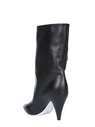 Givenchy Medium Boot With Zip In Black