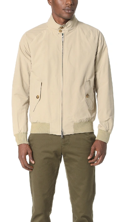 Baracuta Men's G9 Tartan-lined Jacket In Natural