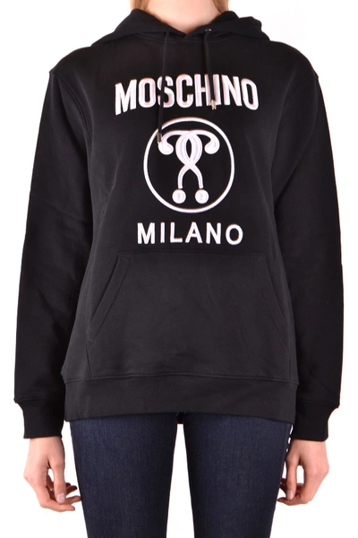 Moschino Black Cotton Sweatshirt