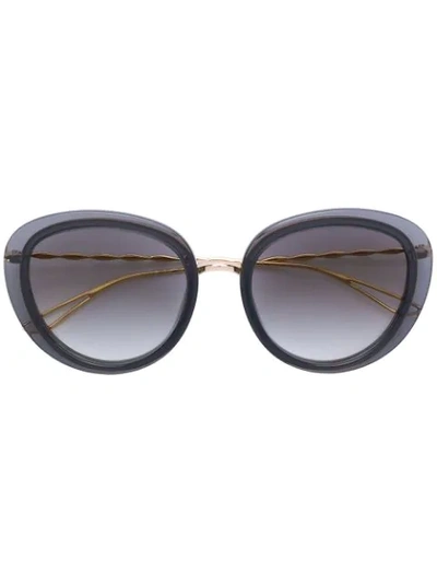 Elie Saab Oversized Sunglasses - Black