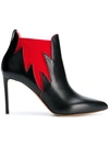 Francesco Russo Elasticated Side Panel Boots In Black