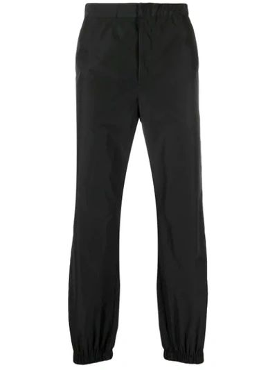 Prada Black Techno Poplin Lounge Trousers