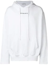 Ih Nom Uh Nit 'bowie Flash' Hoodie In White