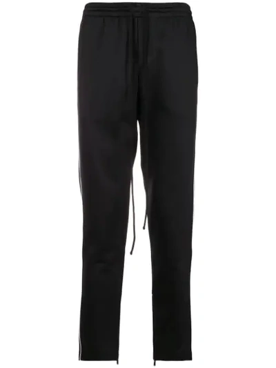 Valentino Technical Wool Trousers In Black