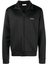 Valentino Zip Front Sports Jacket In Black