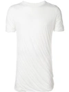 Rick Owens Double-layered Cotton-jersey T-shirt In White