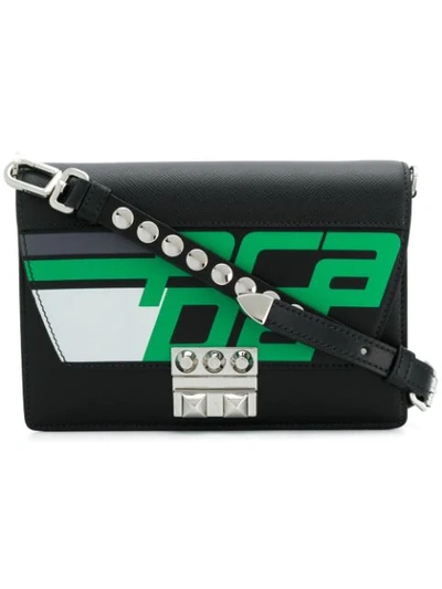 Prada Elektra Crossbody Bag In Black