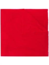 Isabel Marant Zephyr Cashmere Scarf In Red