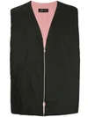 Zambesi Downslope Waistcoat In Black