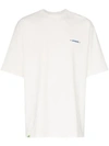 Maison Kitsuné X Ader Error Play Logo T-shirt In White