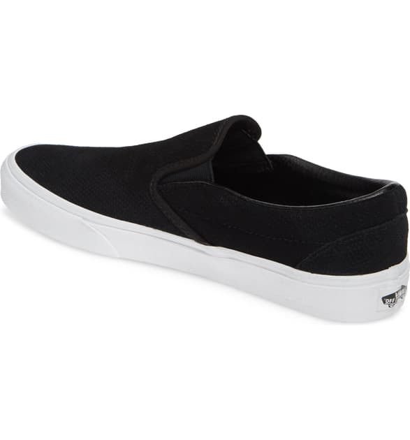 vans perf suede slip on