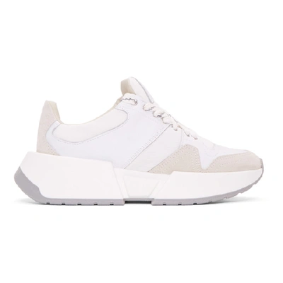Mm6 Maison Margiela Ssense Exclusive White Runner Sneakers In
