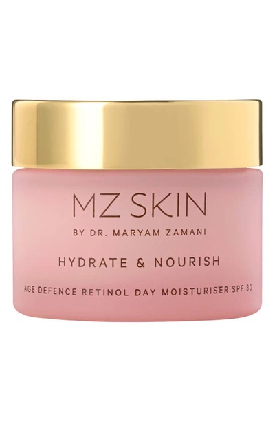 Mz Skin Hydrate & Nourish Age Defence Retinol Day Moisturiser Spf30 50ml In Brown