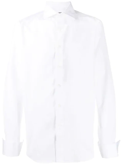 Canali Classic Shirt In White