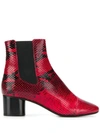 Isabel Marant Danae Boots In Red