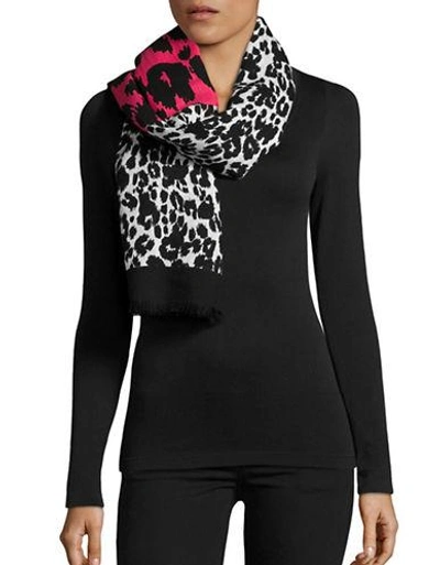 Marc Jacobs Dotted Leopard Shawl