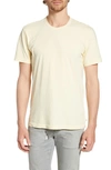James Perse Crewneck Jersey T-shirt In Gesso