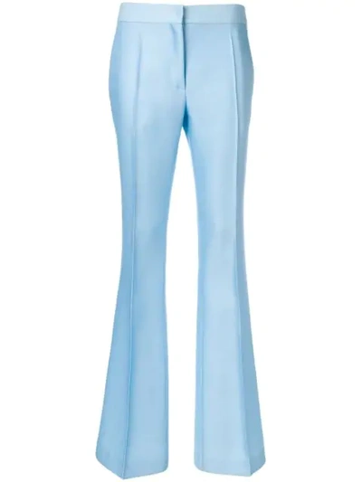 Pucci Tailored Flared Trousers In Blue