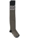Etro Printed Long Socks - Black