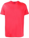 Diesel Double Hem T-shirt In Red