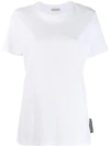 Moncler Logo Printed Cotton Jersey T-shirt In White